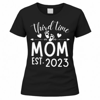 Third time Mom Pregnancy Mother's Day Soon to be Mom Women's T-Shirt