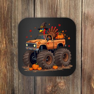 Thanksgiving Turkey Monster Truck Coaster