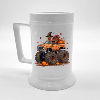 Thanksgiving Turkey Monster Truck Beer Stein