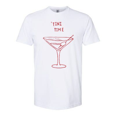 Tini Time Martini Lover Softstyle® CVC T-Shirt