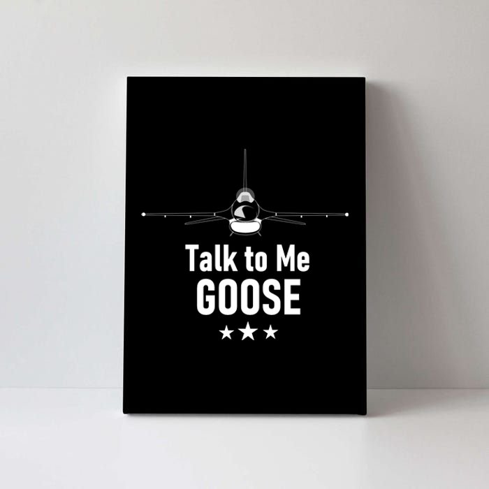 Talk To Me GOOSE Fighter Jet Canvas