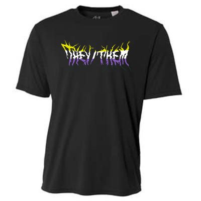 They Them Metal Cooling Performance Crew T-Shirt