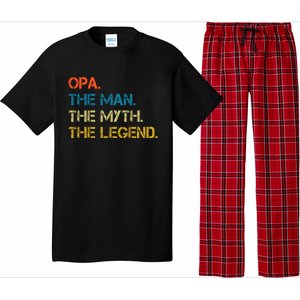 The The Myth The Legend Gift Opa Dad Pajama Set