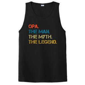 The The Myth The Legend Gift Opa Dad PosiCharge Competitor Tank