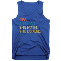 The The Myth The Legend Gift Opa Dad Tank Top