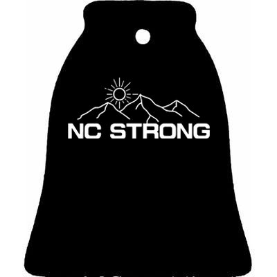 The Tolers Nc Strong Ceramic Bell Ornament