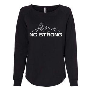 The Tolers Nc Strong Womens California Wash Sweatshirt