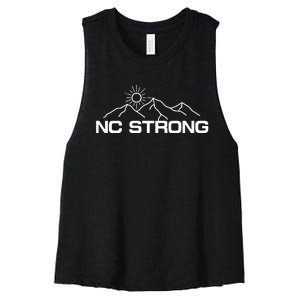 The Tolers Nc Strong Women's Racerback Cropped Tank