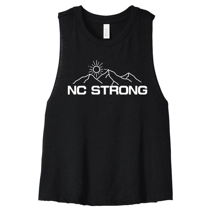 The Tolers Nc Strong Women's Racerback Cropped Tank