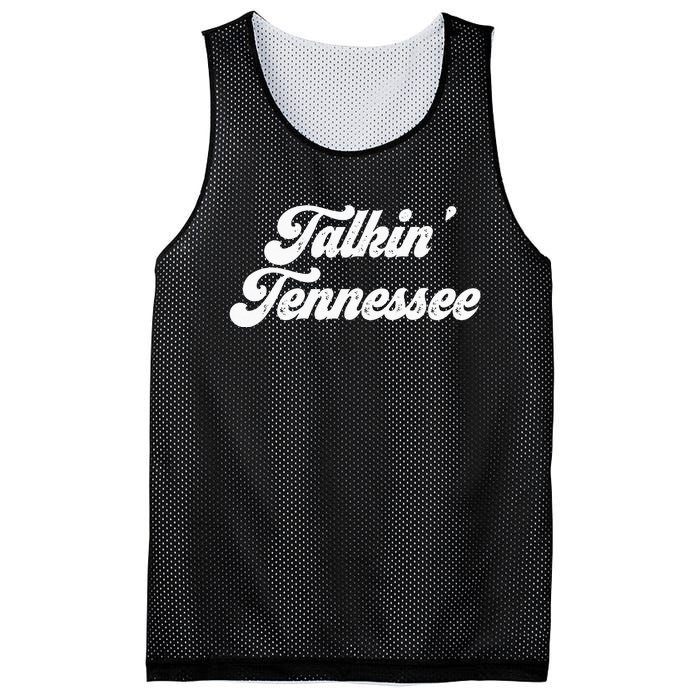 Talkin Tennessee Nashville Tennessee Country Music Lovers Mesh Reversible Basketball Jersey Tank