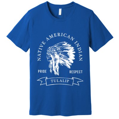 Tulalip Tribe Native American Indian Pride Respect Vintage Gift Premium T-Shirt