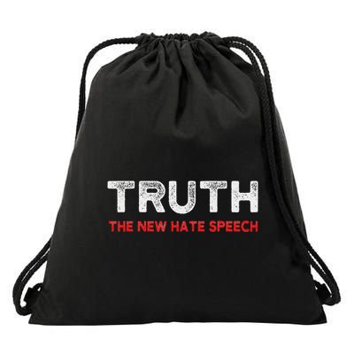 Truth The New Hate Speech Political Correctness Drawstring Bag