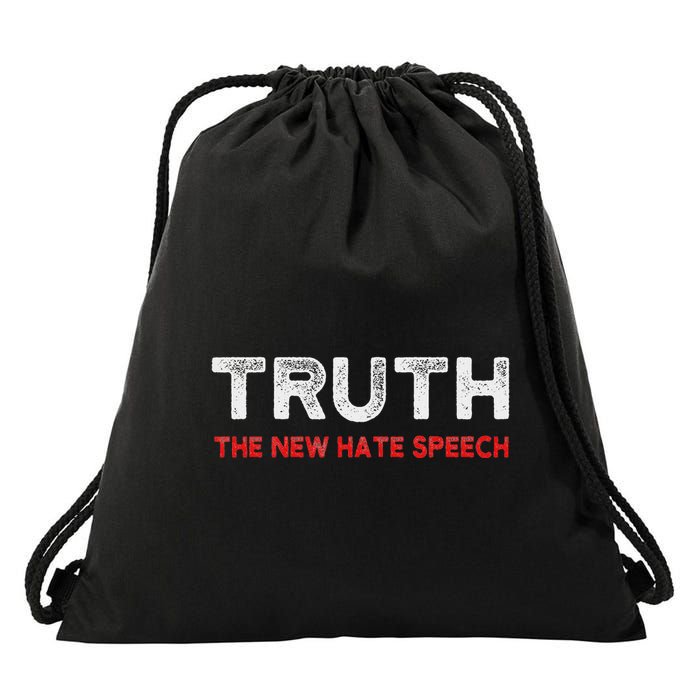Truth The New Hate Speech Political Correctness Drawstring Bag