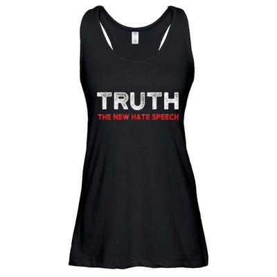 Truth The New Hate Speech Political Correctness Ladies Essential Flowy Tank
