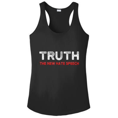 Truth The New Hate Speech Political Correctness Ladies PosiCharge Competitor Racerback Tank