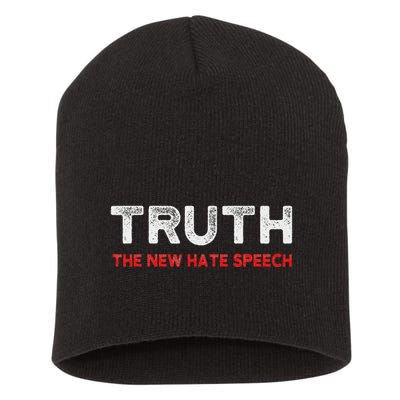 Truth The New Hate Speech Political Correctness Short Acrylic Beanie