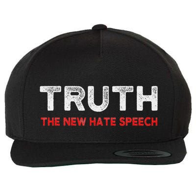 Truth The New Hate Speech Political Correctness Wool Snapback Cap