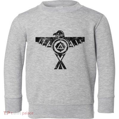 Thunderbird Tribal Native American Indian Graphic Toddler Sweatshirt