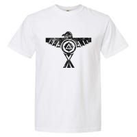 Thunderbird Tribal Native American Indian Graphic Garment-Dyed Heavyweight T-Shirt