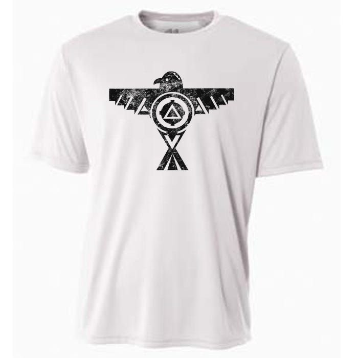 Thunderbird Tribal Native American Indian Graphic Cooling Performance Crew T-Shirt