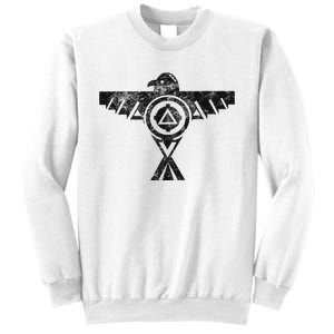 Thunderbird Tribal Native American Indian Graphic Sweatshirt