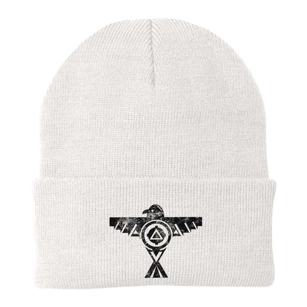 Thunderbird Tribal Native American Indian Graphic Beanie