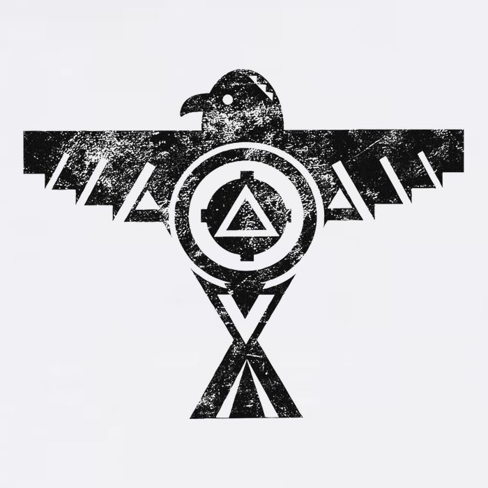 Thunderbird Tribal Native American Indian Graphic Beanie