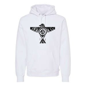 Thunderbird Tribal Native American Indian Graphic Premium Hoodie