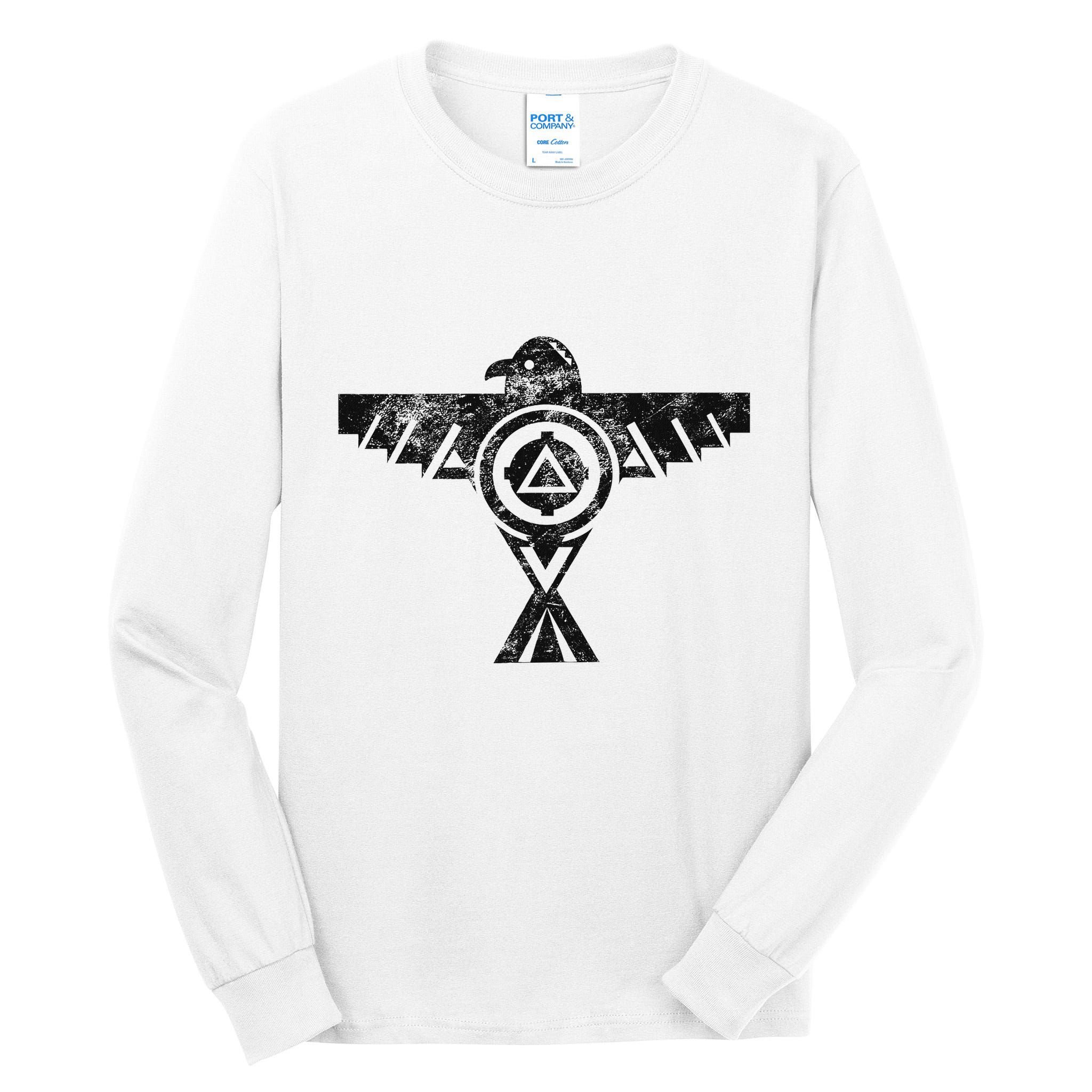 Thunderbird Tribal Native American Indian Graphic Tall Long Sleeve T-Shirt