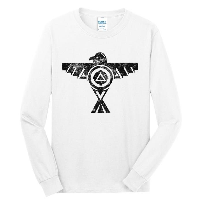 Thunderbird Tribal Native American Indian Graphic Tall Long Sleeve T-Shirt