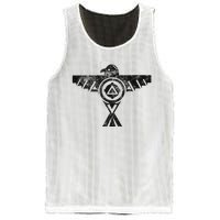 Thunderbird Tribal Native American Indian Graphic Mesh Reversible Basketball Jersey Tank