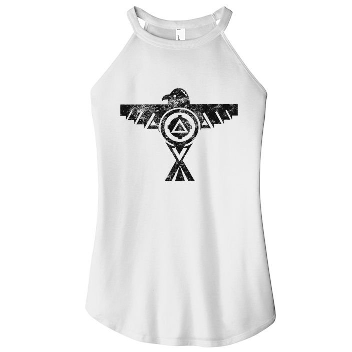 Thunderbird Tribal Native American Indian Graphic Women's Perfect Tri Rocker Tank