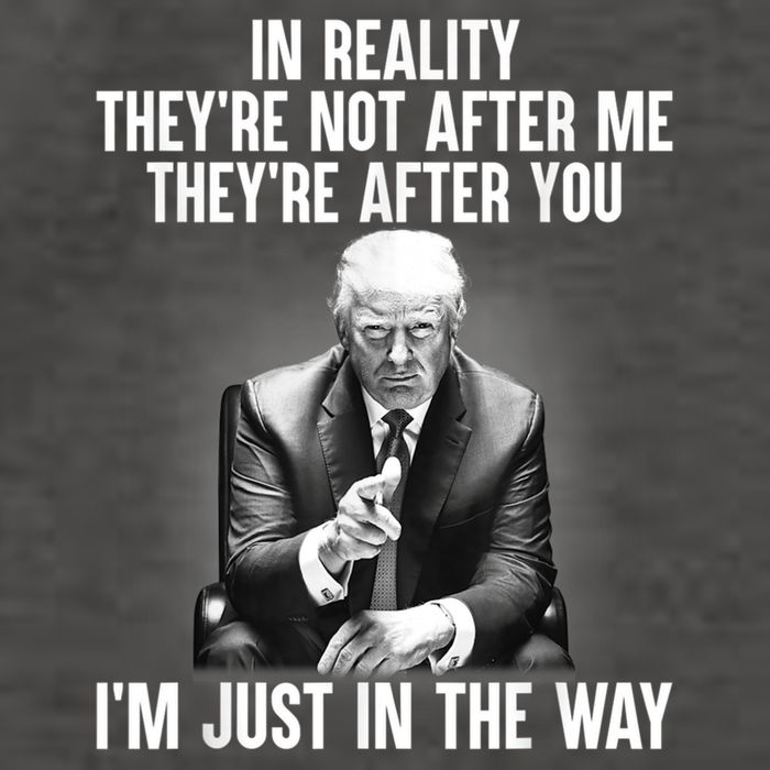 Trump They’re Not After Me They’re After You I’m Just In The Way Vector Backpack