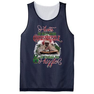 Twas The Nizzle Before Chrismizzle Hizzle Snoop Dogg Mesh Reversible Basketball Jersey Tank