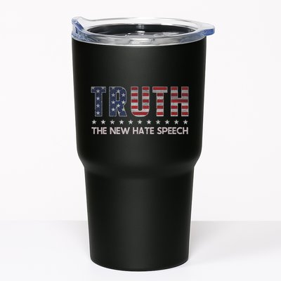 Truth The New Hate Speech Political Correctness Usa Flag Tumbler