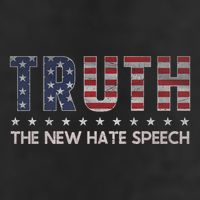 Truth The New Hate Speech Political Correctness Usa Flag Golf Towel