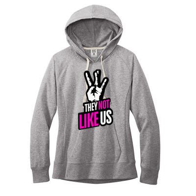 Trendy They Not Like Us For Catchy Music Women's Fleece Hoodie