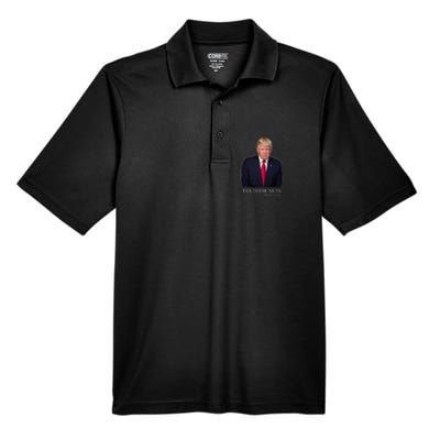 Tax These Nuts Donald Trump Apparel Men's Origin Performance Pique Polo