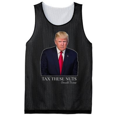 Tax These Nuts Donald Trump Apparel Mesh Reversible Basketball Jersey Tank