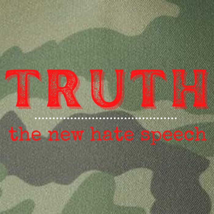 Truth: The New Hate Speech Anti Censorship Legacy Tie Dye Trucker Hat