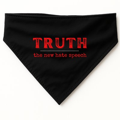 Truth: The New Hate Speech Anti Censorship USA-Made Doggie Bandana