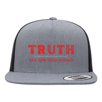 Truth: The New Hate Speech Anti Censorship Flat Bill Trucker Hat