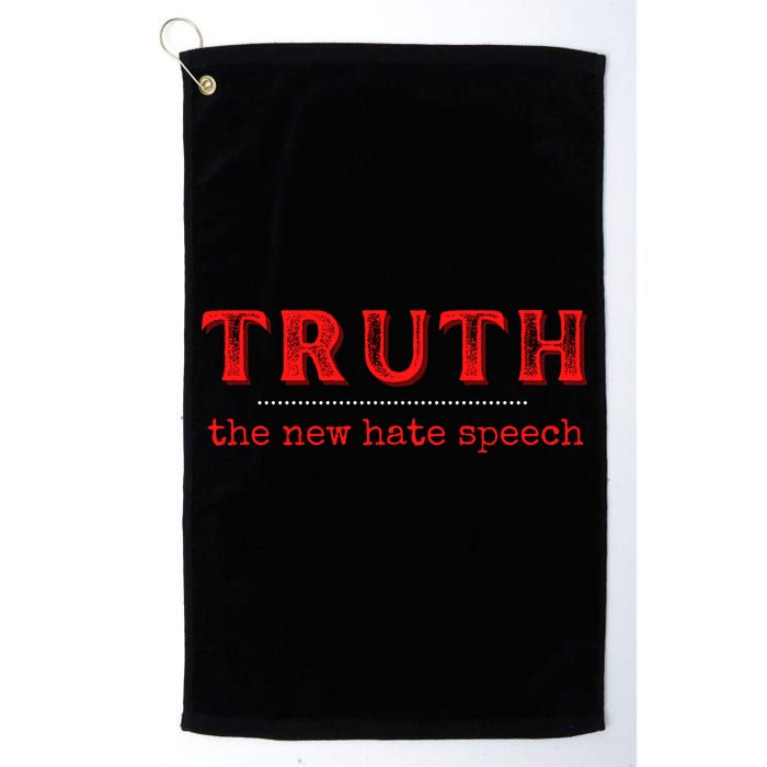 Truth: The New Hate Speech Anti Censorship Golf Towel