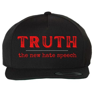 Truth: The New Hate Speech Anti Censorship Wool Snapback Cap