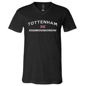 Tottenham Town Of North London England Uk V-Neck T-Shirt