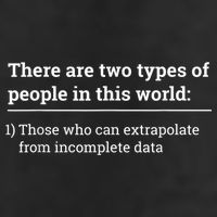 Two Types Of People Can Extrapolate Incomplete Data Gift Beanie