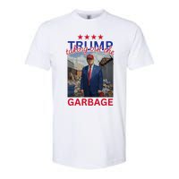 Trump Taking Out The Garbage 2024 Softstyle CVC T-Shirt