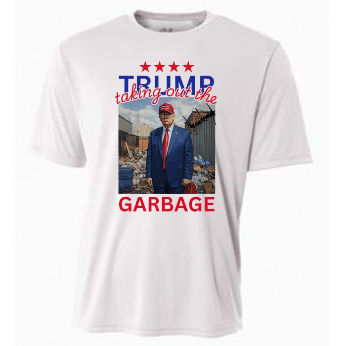 Trump Taking Out The Garbage 2024 Cooling Performance Crew T-Shirt