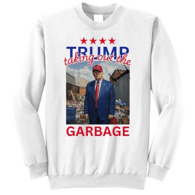 Trump Taking Out The Garbage 2024 Sweatshirt