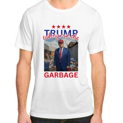 Trump Taking Out The Garbage 2024 Adult ChromaSoft Performance T-Shirt